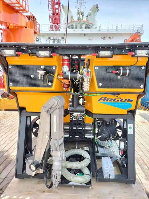 Working Class ROV Maintenance and Sea Tials